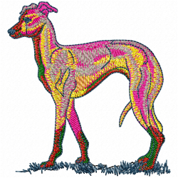 Dogs Embroidery Design 3 Dogs Embroidery Design 3